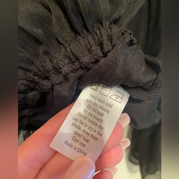 Lioness Sheer Black Top - Picture 5 of 5